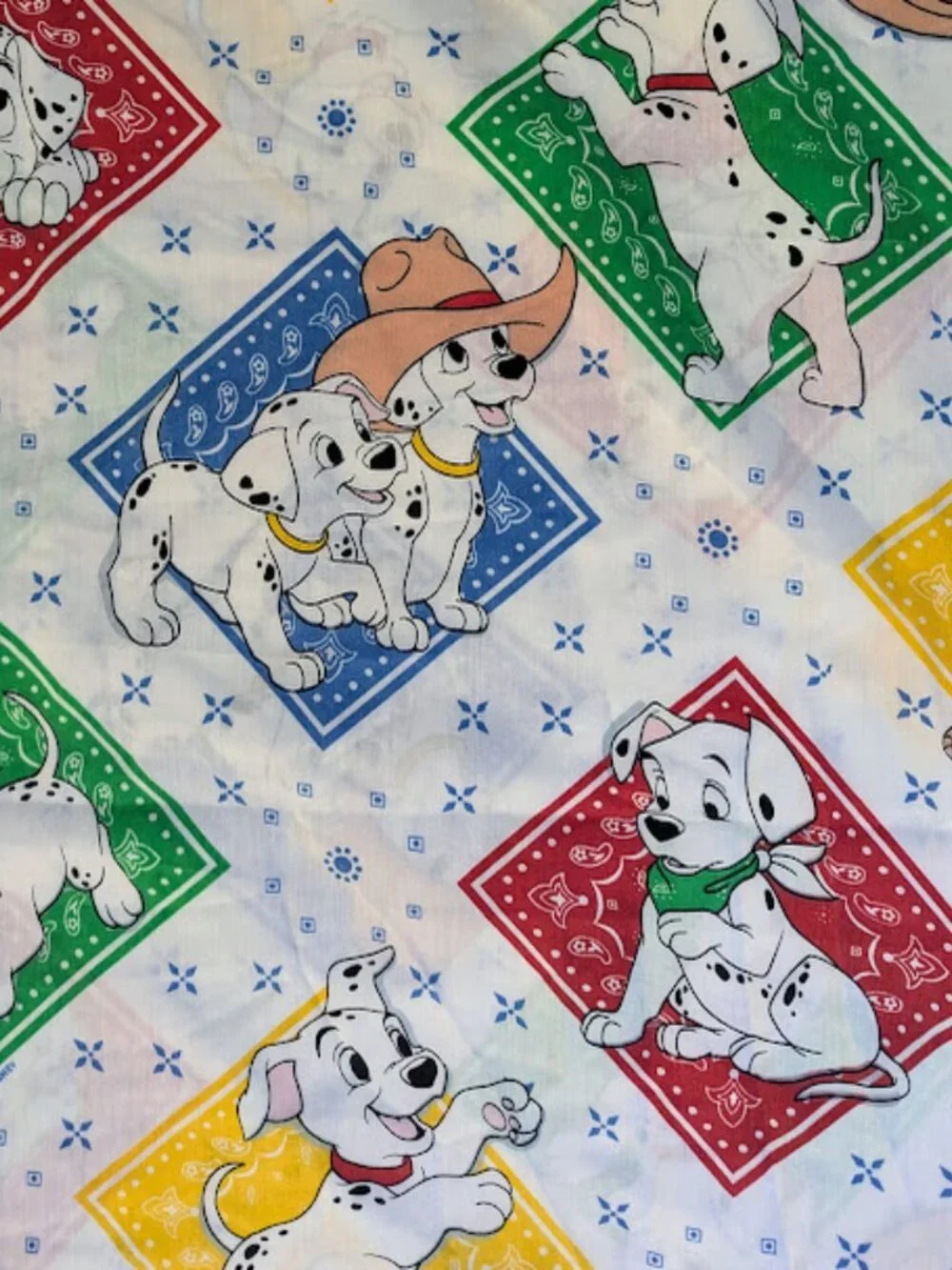 Vintage Disney 101 Dalmatians Full Sheet Set